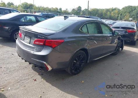 2019 Acura Tlx Tech Pkg из США, поврежденный, VIN 19UUB3F4XKA001873